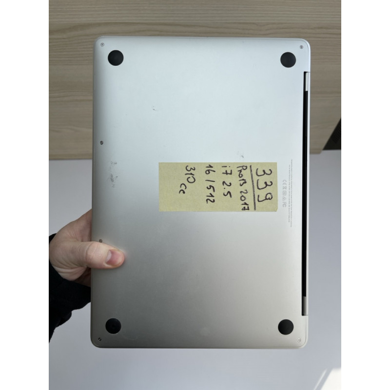MacBook Pro 13 2017 Silver i7 2.5ghz 16/512
